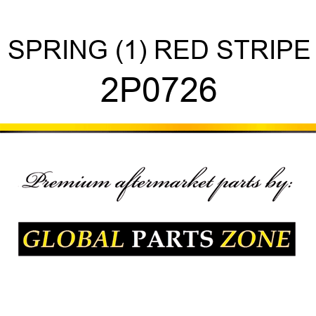 SPRING (1) RED STRIPE 2P0726
