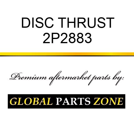 DISC THRUST 2P2883