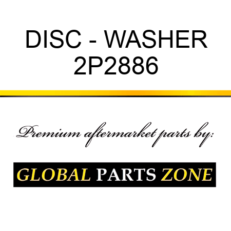 DISC - WASHER 2P2886