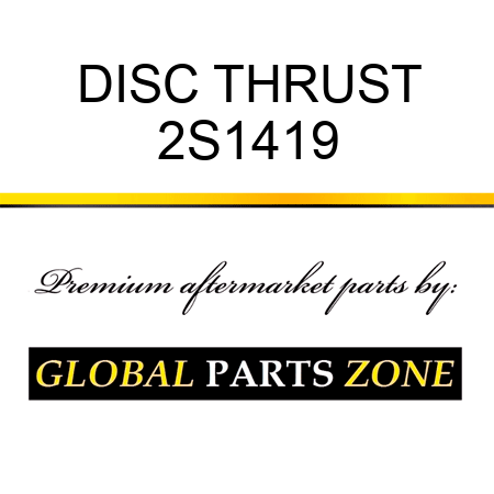 DISC THRUST 2S1419