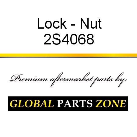 Lock - Nut 2S4068