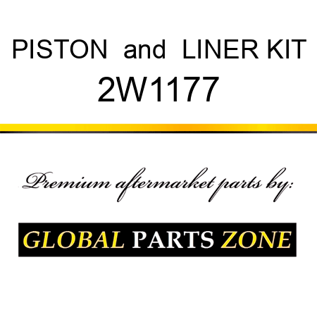 PISTON & LINER KIT 2W1177