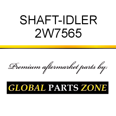 SHAFT-IDLER 2W7565
