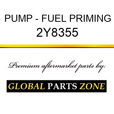PUMP - FUEL PRIMING 2Y8355