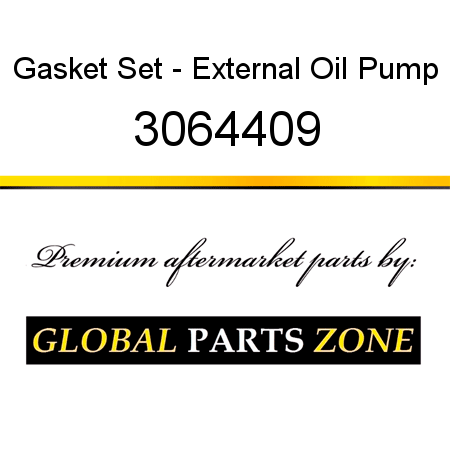 Gasket Set - External Oil Pump 3064409