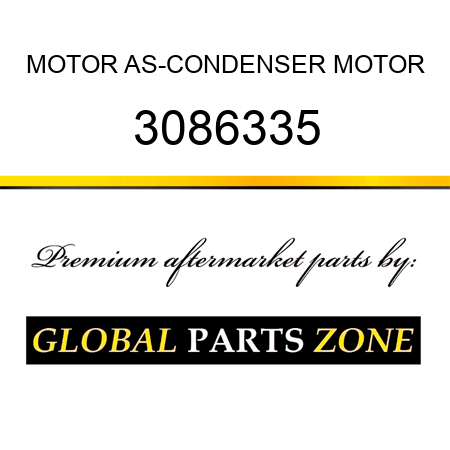 MOTOR AS-CONDENSER MOTOR 3086335