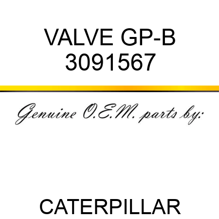 VALVE GP-B 3091567