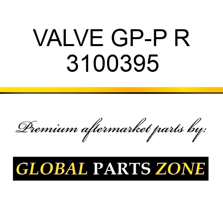 VALVE GP-P R 3100395