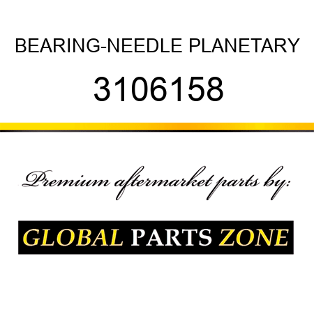 BEARING-NEEDLE PLANETARY 3106158