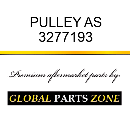 PULLEY AS 3277193