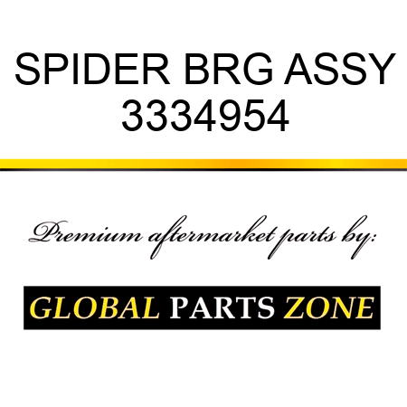 SPIDER BRG ASSY 3334954