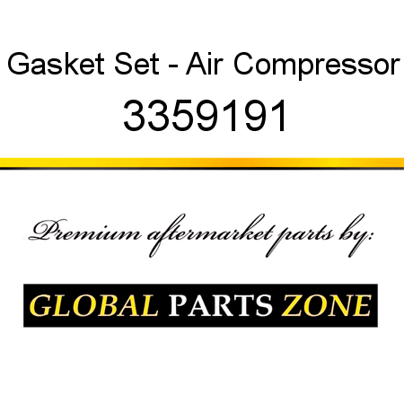 Gasket Set - Air Compressor 3359191