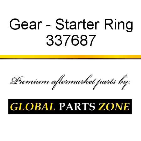 Gear - Starter Ring 337687