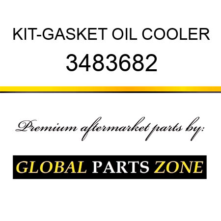 KIT-GASKET OIL COOLER 3483682