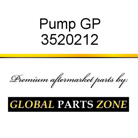Pump GP 3520212
