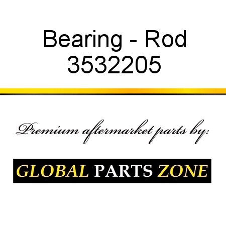 Bearing - Rod 3532205