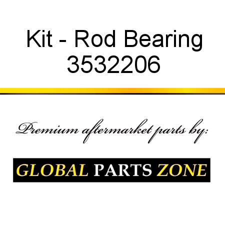 Kit - Rod Bearing 3532206