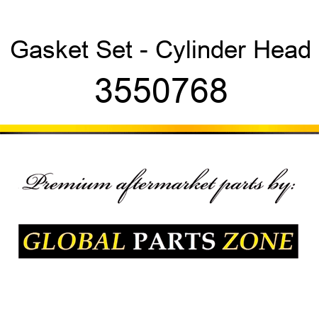 Gasket Set - Cylinder Head 3550768