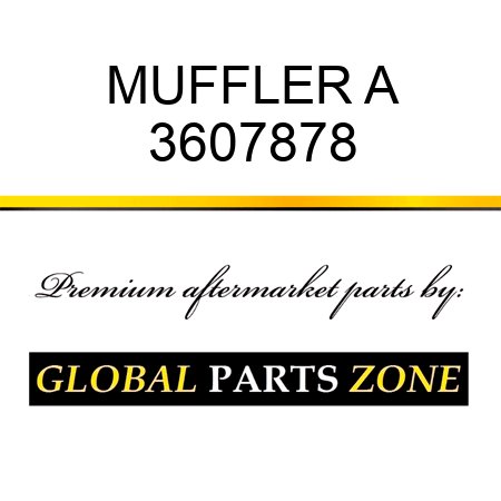 MUFFLER A 3607878