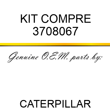 KIT COMPRE 3708067