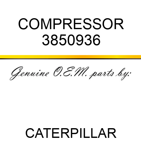 COMPRESSOR 3850936