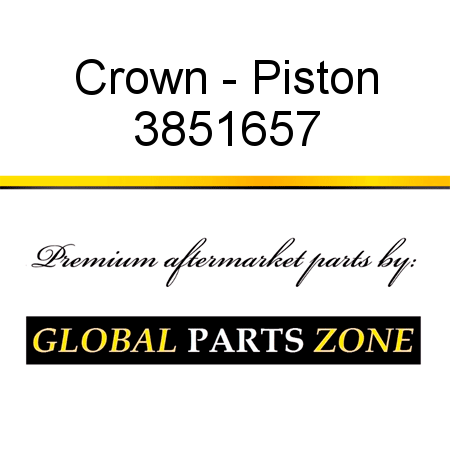 Crown - Piston 3851657