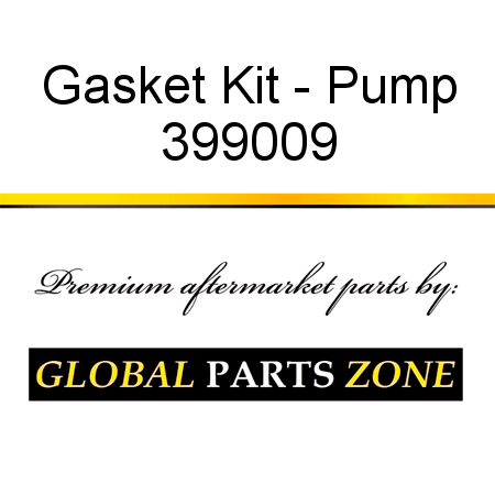 Gasket Kit - Pump 399009