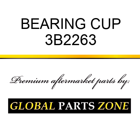 BEARING CUP 3B2263
