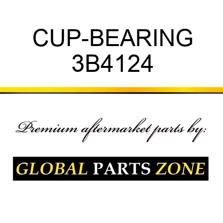 CUP-BEARING 3B4124