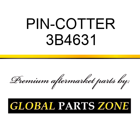 PIN-COTTER 3B4631