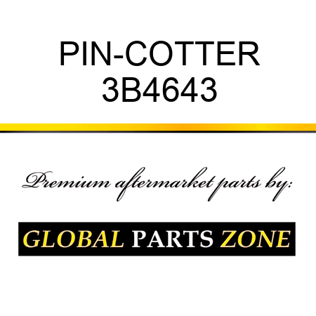 PIN-COTTER 3B4643