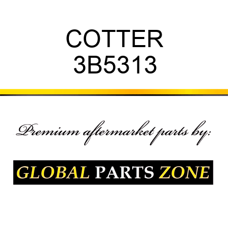 COTTER 3B5313