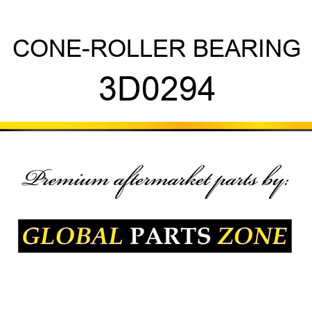 CONE-ROLLER BEARING 3D0294