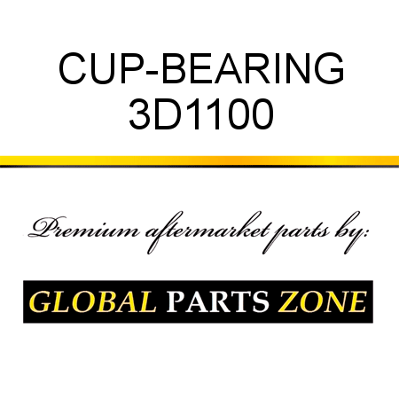CUP-BEARING 3D1100
