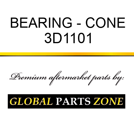 BEARING - CONE 3D1101