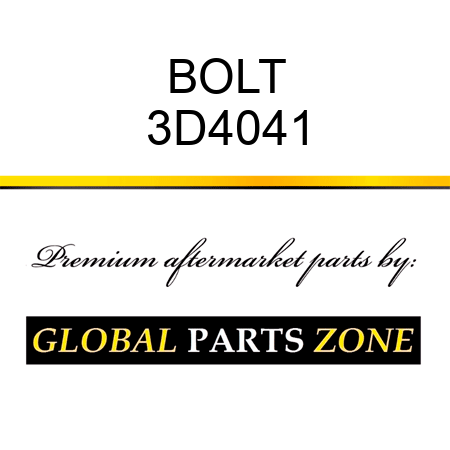 BOLT 3D4041