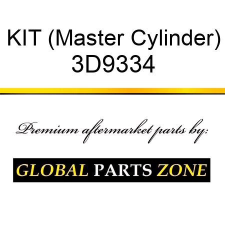 KIT (Master Cylinder) 3D9334