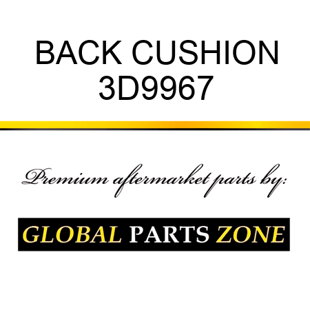 BACK CUSHION 3D9967