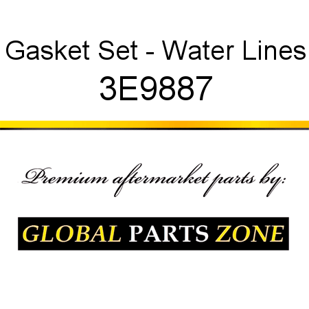 Gasket Set - Water Lines 3E9887