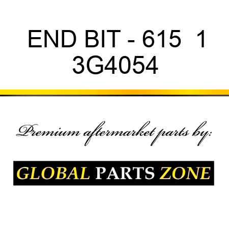 END BIT - 615  1 3G4054