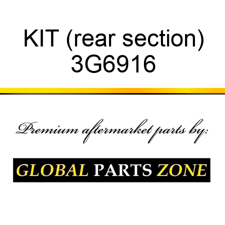 KIT (rear section) 3G6916