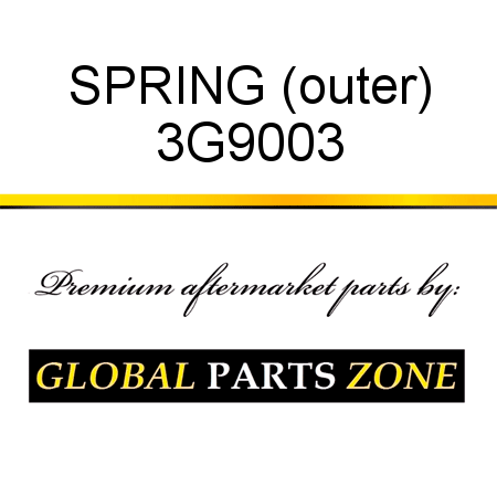 SPRING (outer) 3G9003