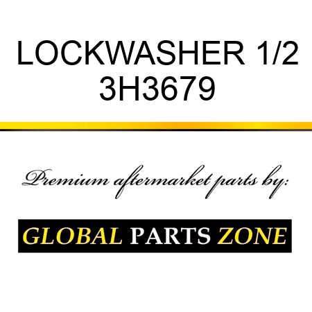 LOCKWASHER 1/2 3H3679