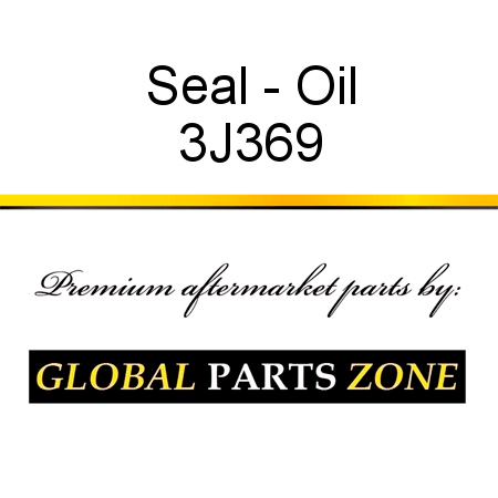 Seal - Oil 3J369