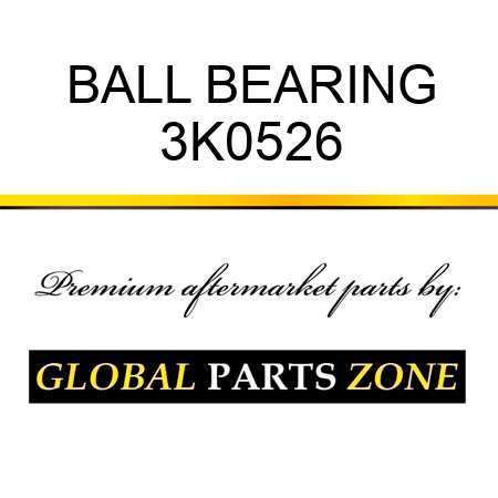 BALL BEARING 3K0526