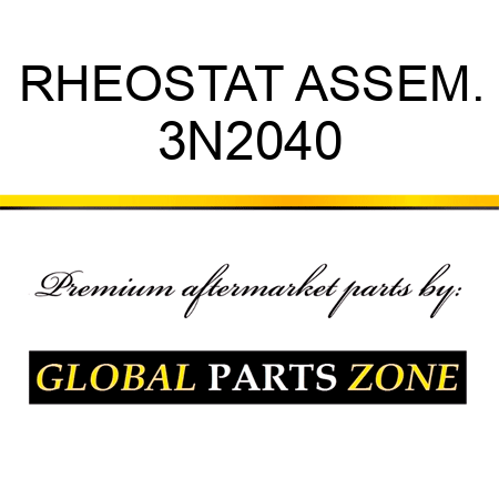 RHEOSTAT ASSEM. 3N2040