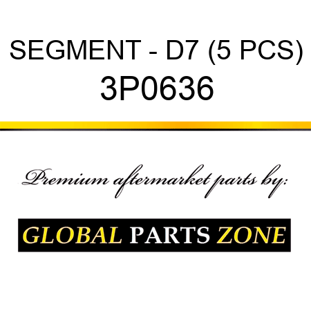 SEGMENT - D7 (5 PCS) 3P0636