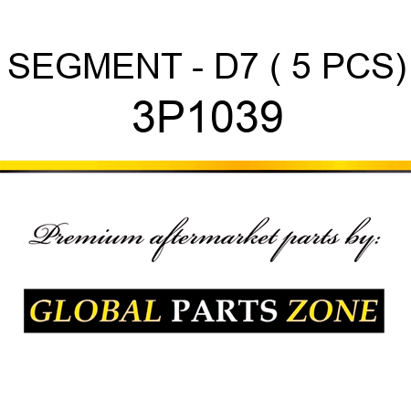 SEGMENT - D7 ( 5 PCS) 3P1039