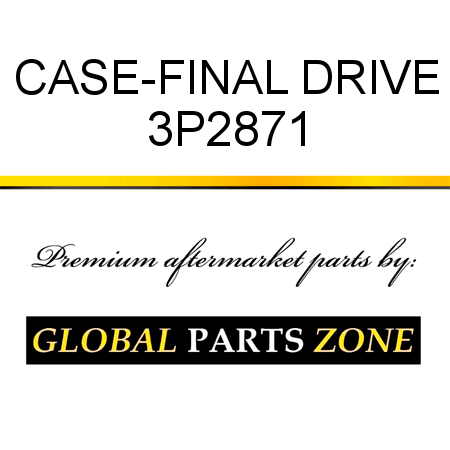 CASE-FINAL DRIVE 3P2871