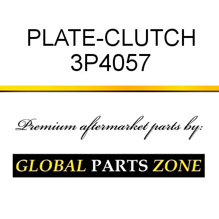 PLATE-CLUTCH 3P4057